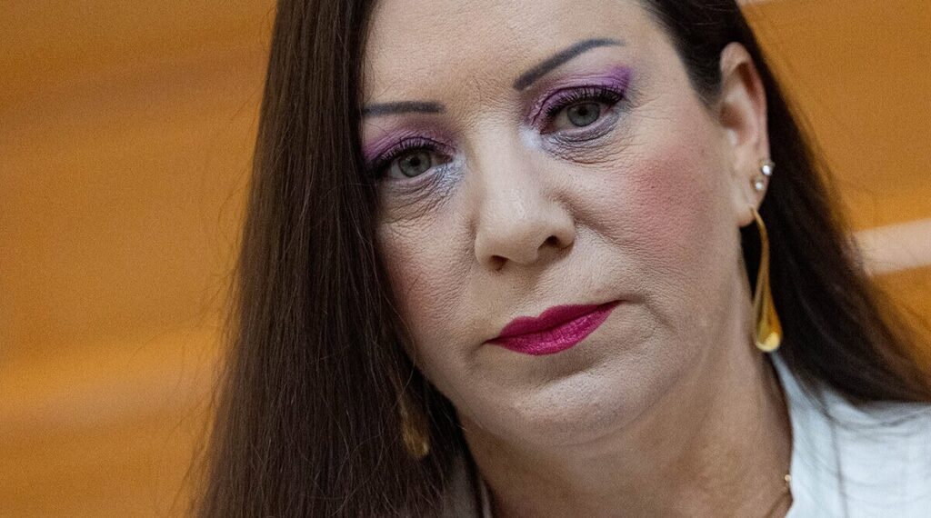 Far-right MK Tali Gottlieb (Likud), 17.7.25 (Photo: Yonatan Zindel)