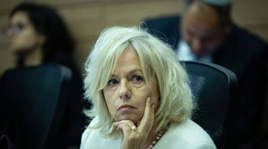Israeli attorney general Gali Baharav Miara ,November 2024 (Photo: Yonatan Sindel/Flash90)