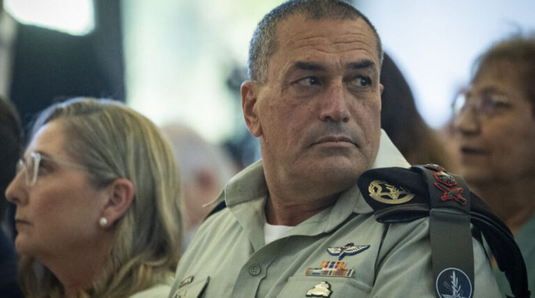 IDF Chief of Staff Eyal Zamir (Photo: Chaim Goldberg/Flash90)